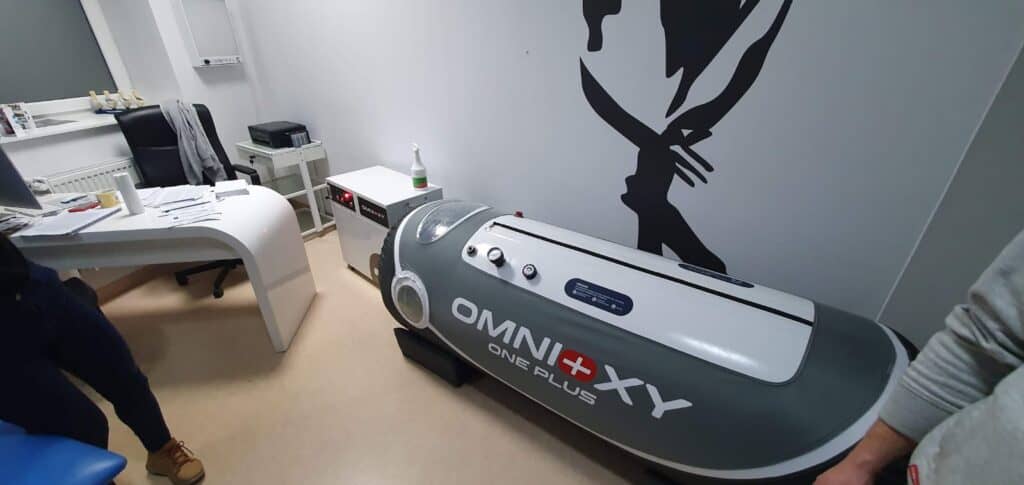 Instalacja komór hiperbarycznych OMNIOXY w klinikach ORTOMED