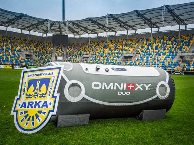 Piłkarze Arki Gdynia nabierali sił do kolejnych zwycięstw w komorze OMNIOXY.